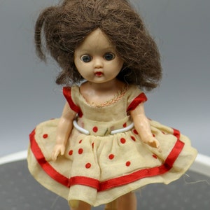 Vintage 1950s Ginny Style Doll - ML - Sleep Eye - SLW - Hard Plastic - Maker Unknown