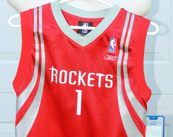 Men's Houston Rockets Tracy McGrady #1 Nike Red Swingman Jersey