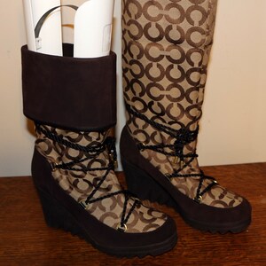 Coach winter boots 218 best sale