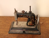 Vintage Casige Toy Sewing Machine - Model 1025 - No Box or Manuals - Working Condition - Made in British Zone Germany