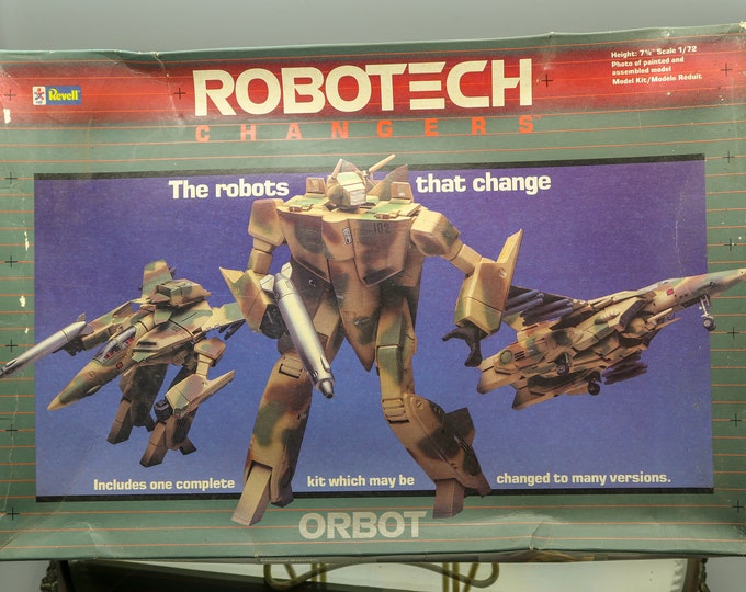Revell Robotech Models Vintage 1984 Revell Robotech Changers