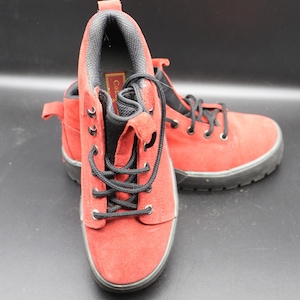 Vintage Red Suede Cole Haan Hiking Boots - Size 7M - Pre-Owned