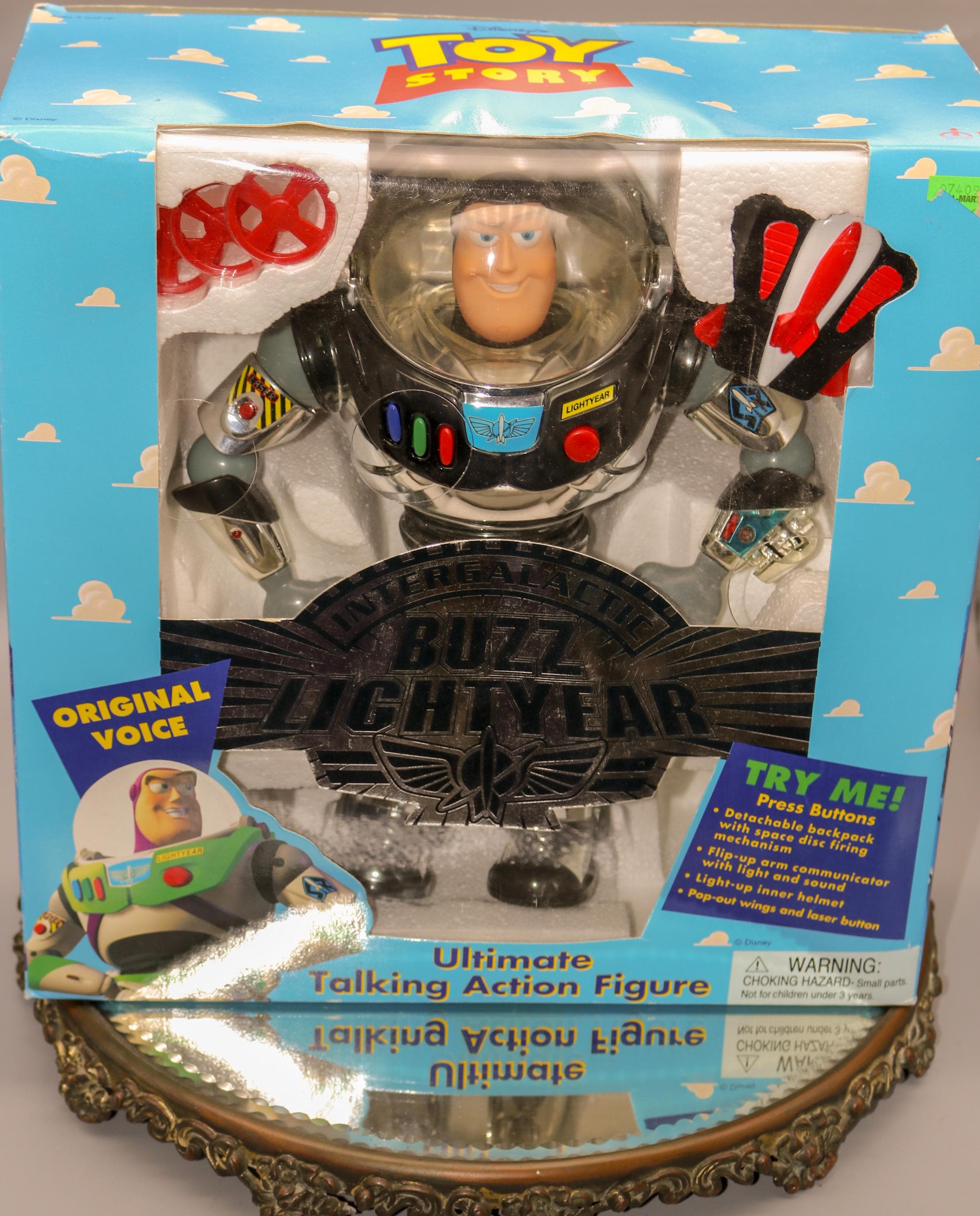 1995 Intergalactic Buzz Lightyear Sealed in Original Box - Toy