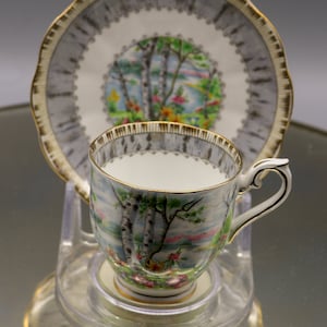 Royal Albert Silver Birch - Etsy