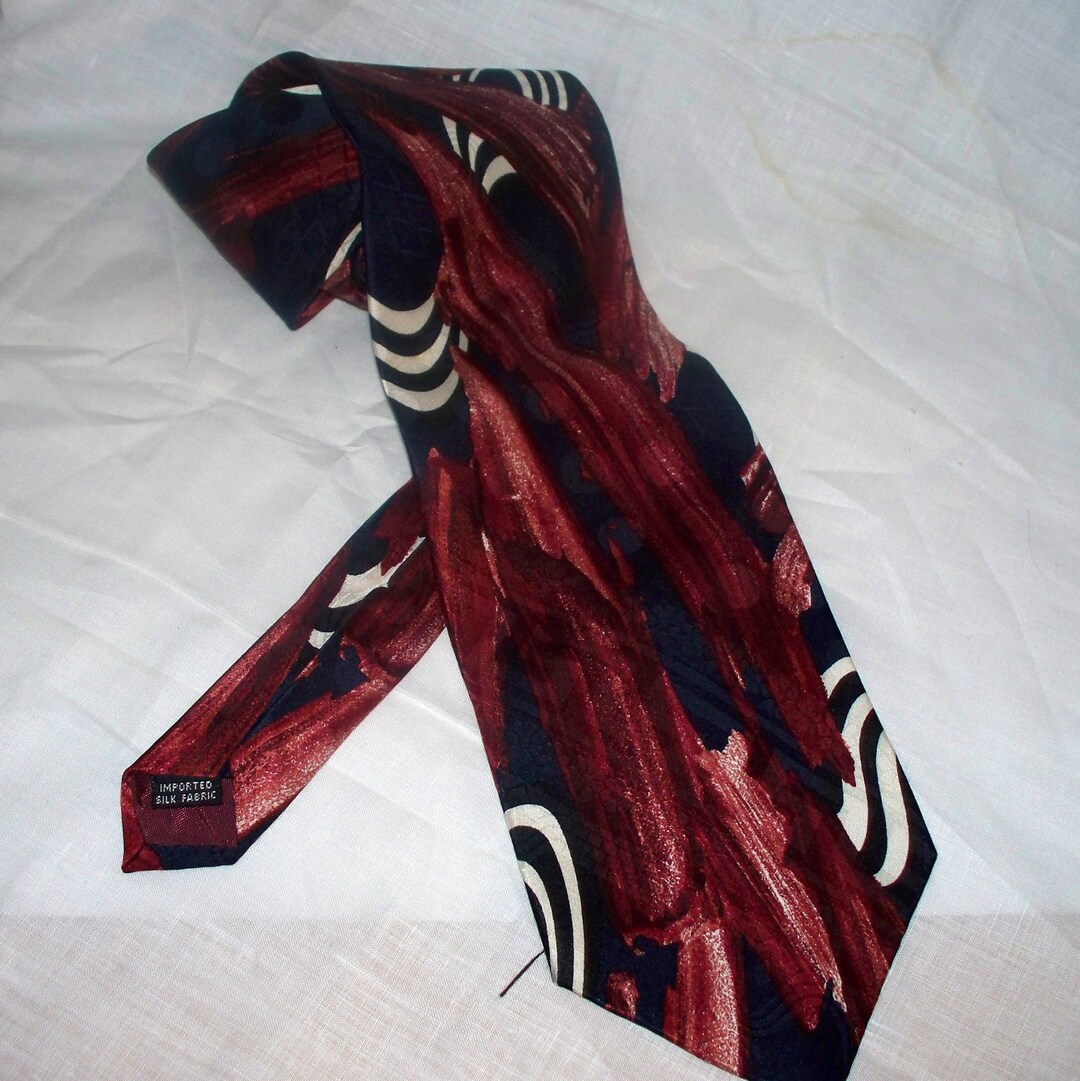 Vintage Chez Roffe Men's Tie - New York - Silk - Made in USA - Etsy