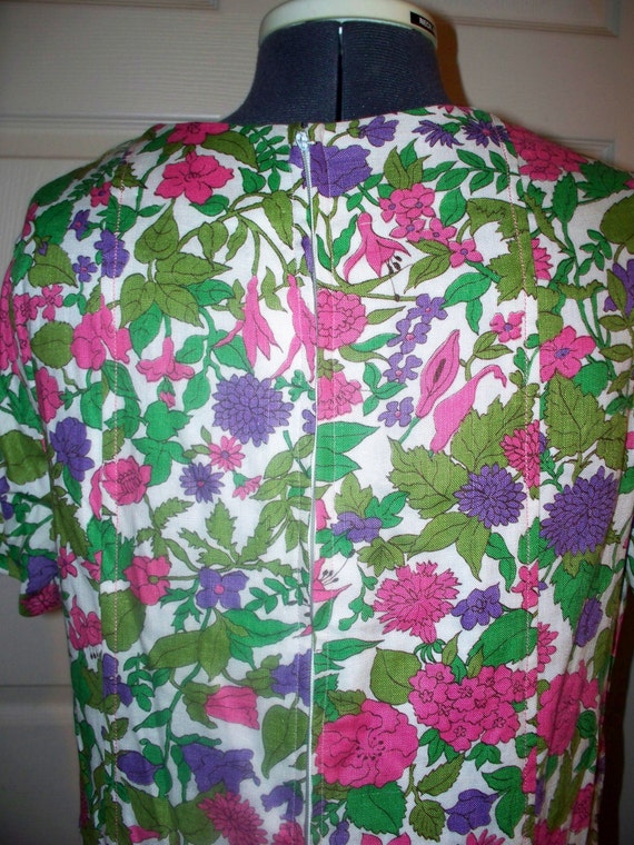1960s Handmade Shift Dres