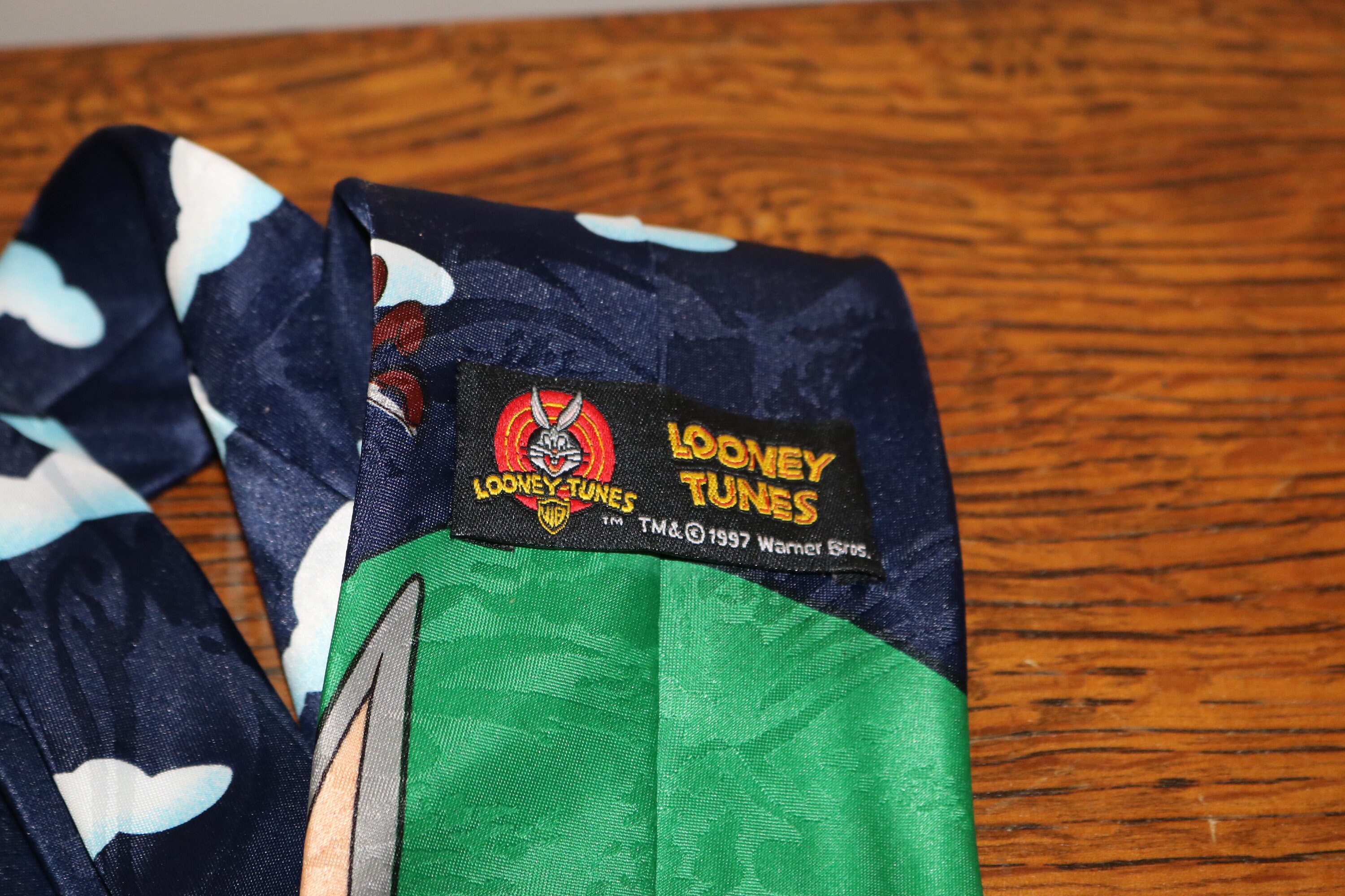 Looney Tunes ネクタイ 赤 Looney Tunes ネクタイ 赤 90年代 ルーニー
