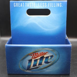 Porta condimentos promocional Miller Lite Beer, paquete de 6 - Cartón - Usado