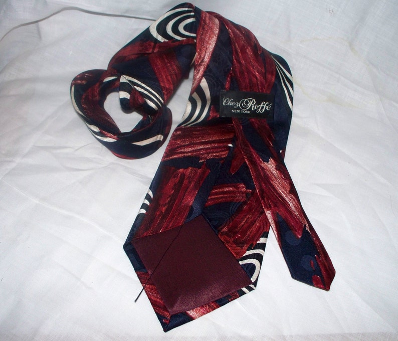 Vintage Chez Roffe Men's Tie - New York - Silk - Made in USA - Etsy