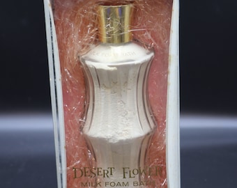 Vintage 1950s/60s Shulton "Desert Flower" Milk Foaming Bath - Mint in Package - Unopened - Sealed - Hard to Find