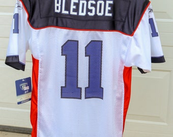 StevesGreatFinds Authentic Vintage Reebok Buffalo Bills Drew Bledsoe Pro Cut Football Jersey 58