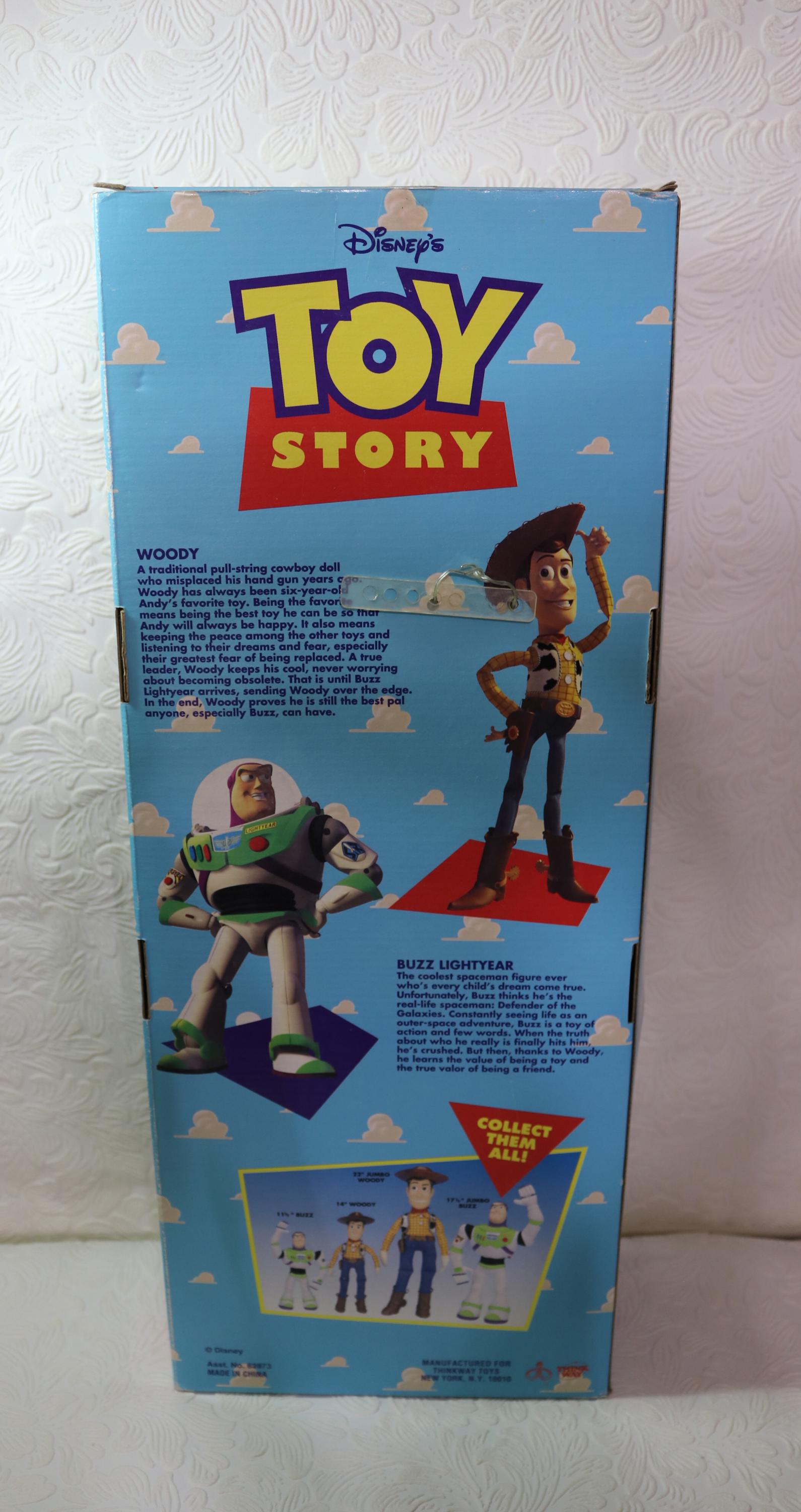 Vintage Toy Story 1995 Jumbo 22