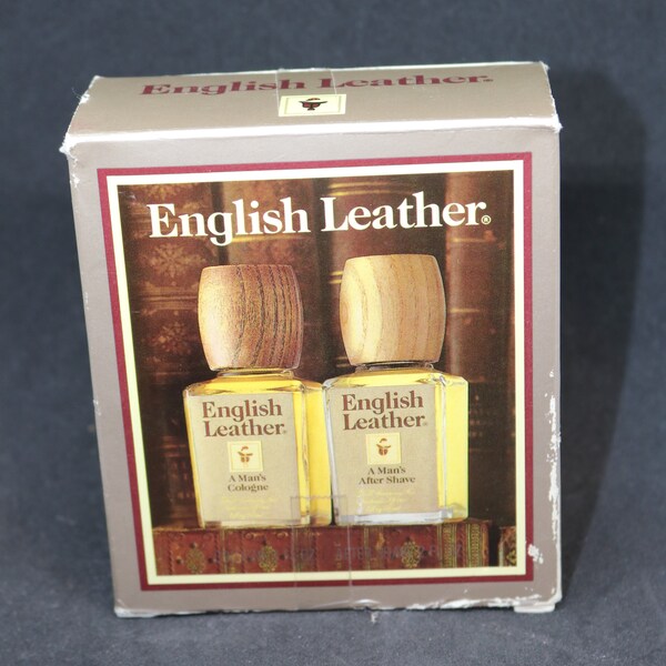 Leather Cologne Etsy