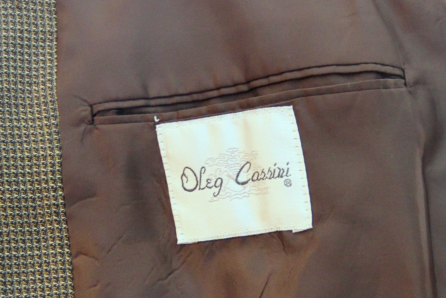 Chaqueta de traje de hombre Oleg Cassini Made in Costa Rico - Etsy México