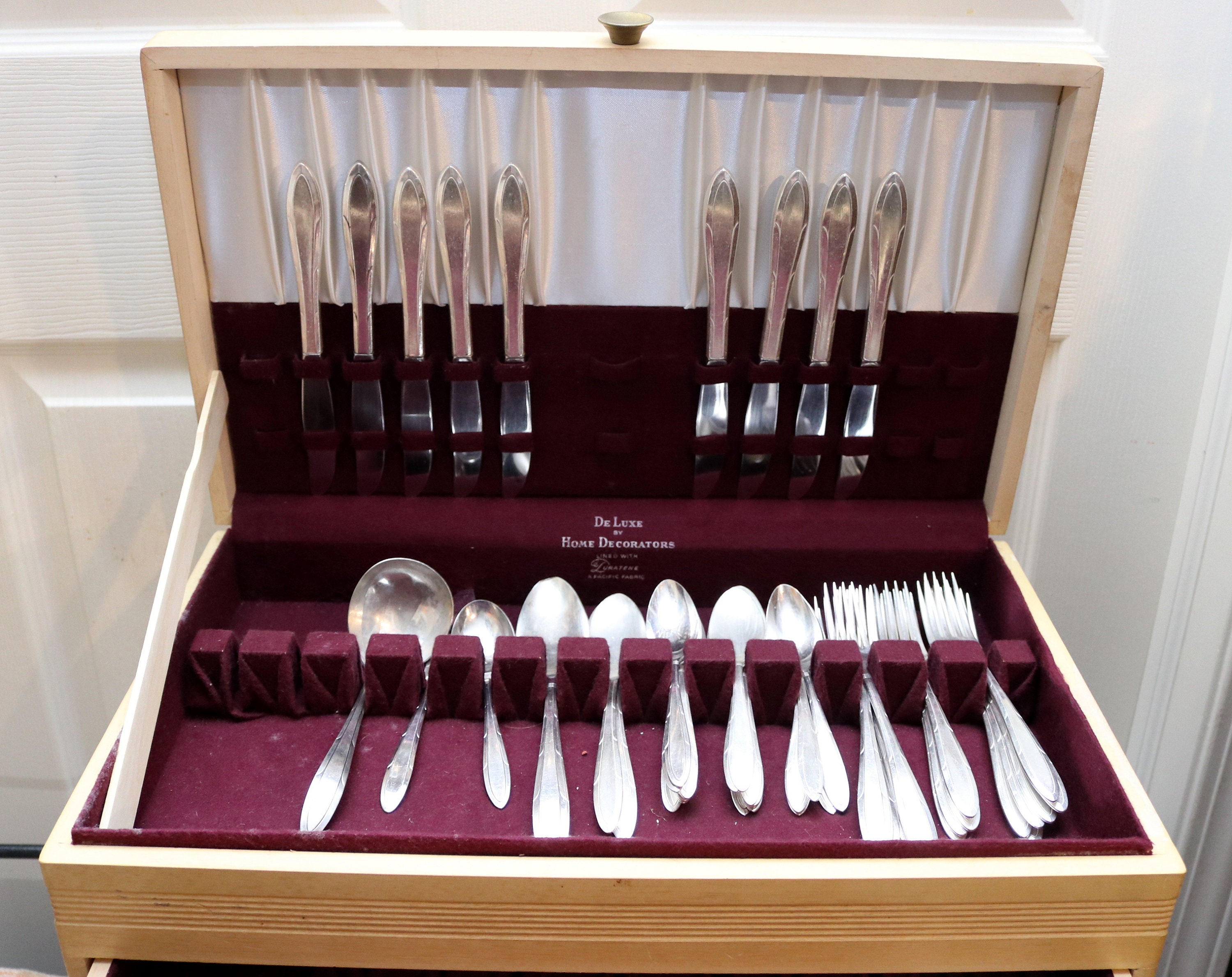 Oneida Nobility Plate reverie Flatware Set 1937 Etsy Canada