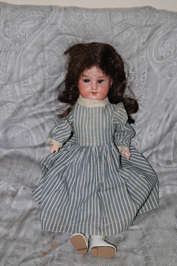 Ancienne Poupée Armand Marseille – Porcelaine, Modèle 995, 38 Cm, Allemagne