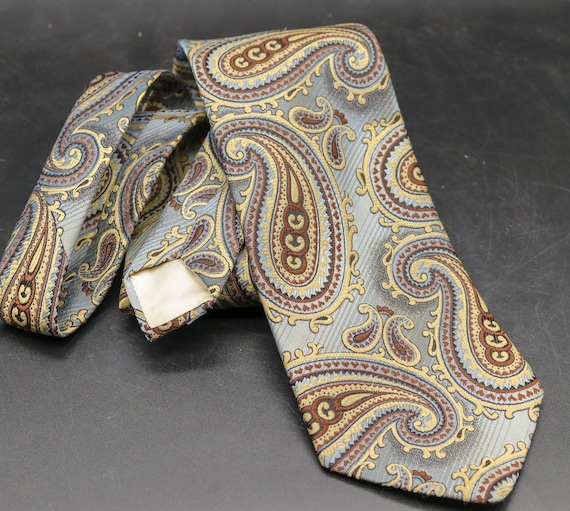 1970s Don Loper Paisley Men's Tie - Beverly Hills… - image 1