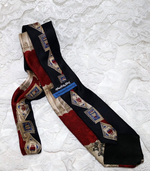 Metropolitan Museum of Art Men's Tie  - "New Dire… - image 4