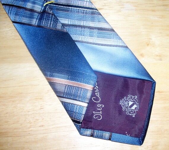 Vintage Oleg Cassini Men's Tie  - 100% Silk - By … - image 4