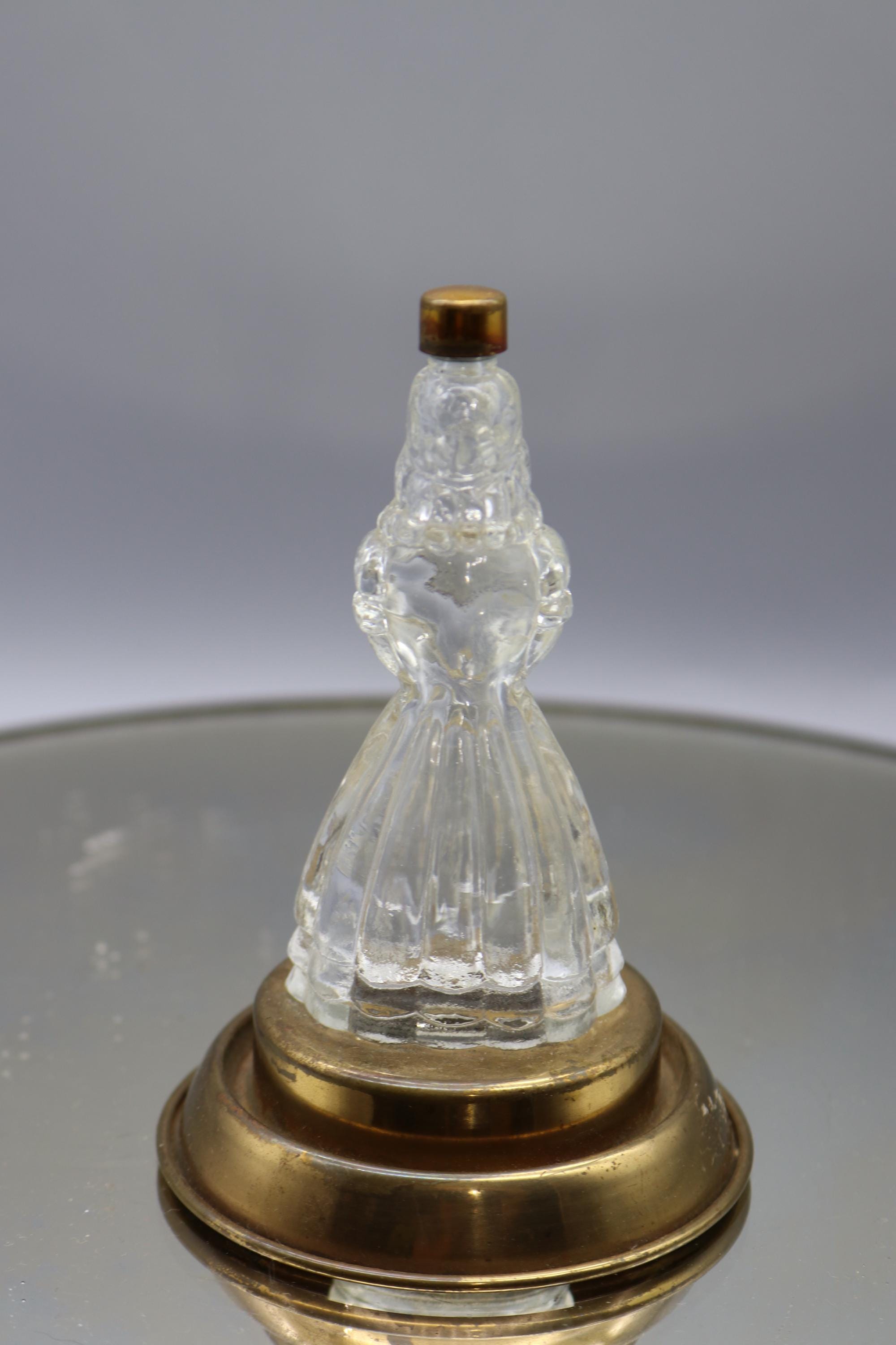 Vintage Yesteryear Perfume Figural Perfume Bottle: Molded 1940s