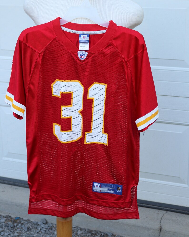 Kansas City Chiefs priest Holmes Red 31 Jersey Etsy