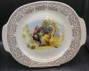 Turkey Platter Large Vintage Japan - Etsy