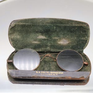 1910 Round Glasses - Etsy