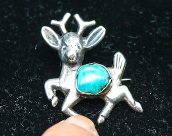 ヴィンテージ ネイティブ アメリカン ナバホ スターリング ターコイズ