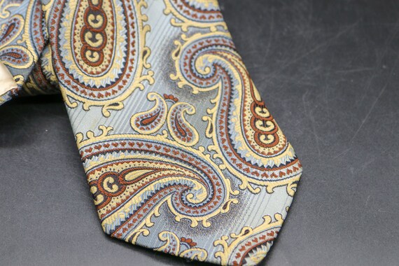 1970s Don Loper Paisley Men's Tie - Beverly Hills… - image 2