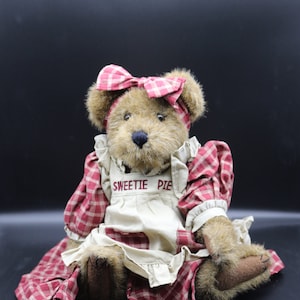 Vintage Boyds Bears &quot;Aunt Becky Bearchild&quot; Sweetie Pie - 12” Plush - #912052 - 1999 - Archive Collection