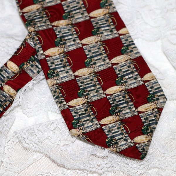 Canard cru leurre cravate hommes - la Bob Timberlake Collection - pour le chasseur habillé - 100 % soie - Made in USA