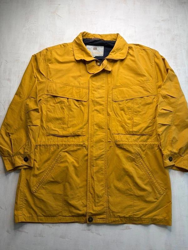 Aquascutum, Vintage Aquascutum Field Jacket S Oversized lightweight Yellow Technical unisex