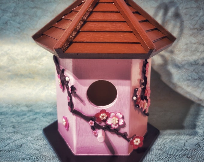 Japanese Pagoda Birdhouse Etsy