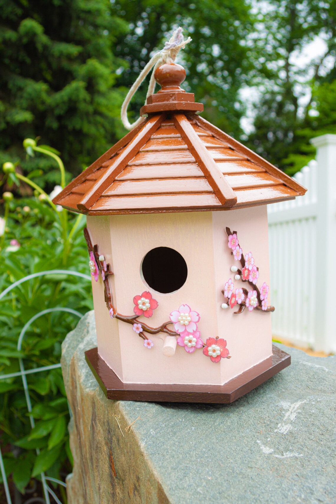 Japanese Pagoda Birdhouse Etsy
