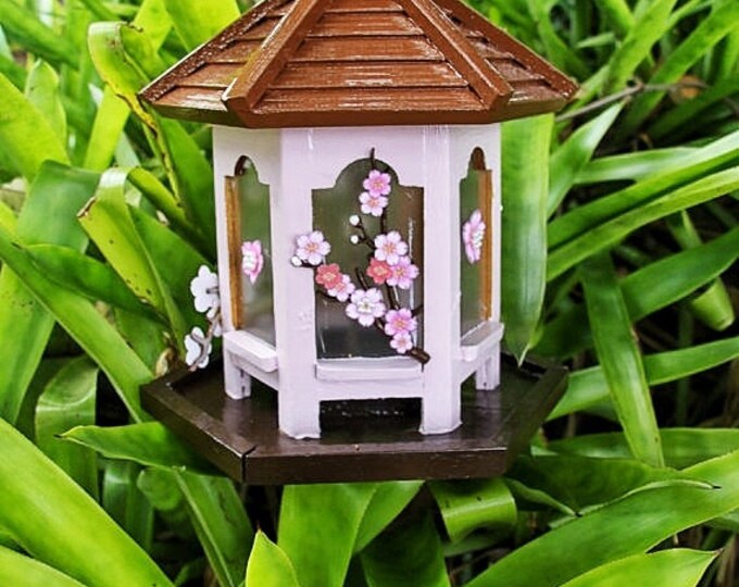 Japanese Pagoda Bird Feeder Etsy