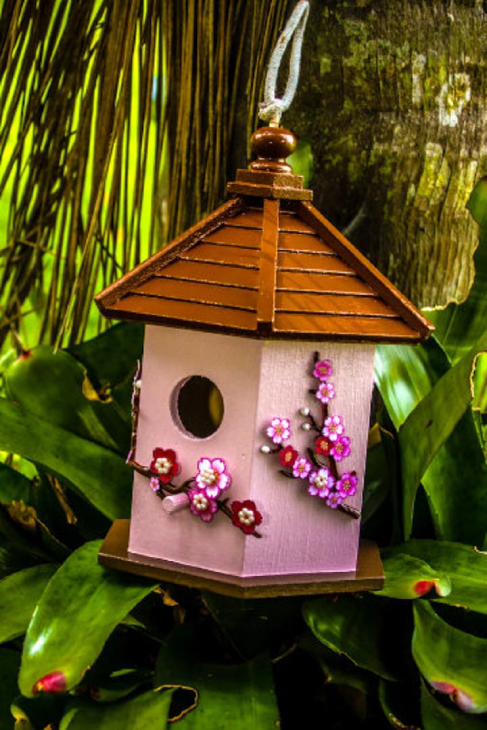 Japanese Pagoda Birdhouse Etsy