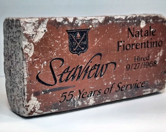 Years of Service Award For Employee Recognition and Retirement