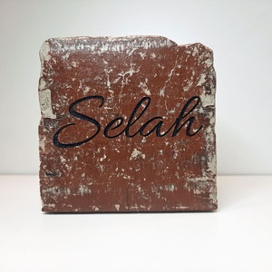 Selah Original Engraved Red Decorative Brick - Etsy