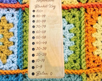 temperature blanket key