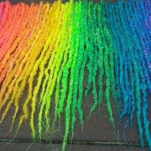 CUSTOM SET OF Single ended crochet synthetic dreads