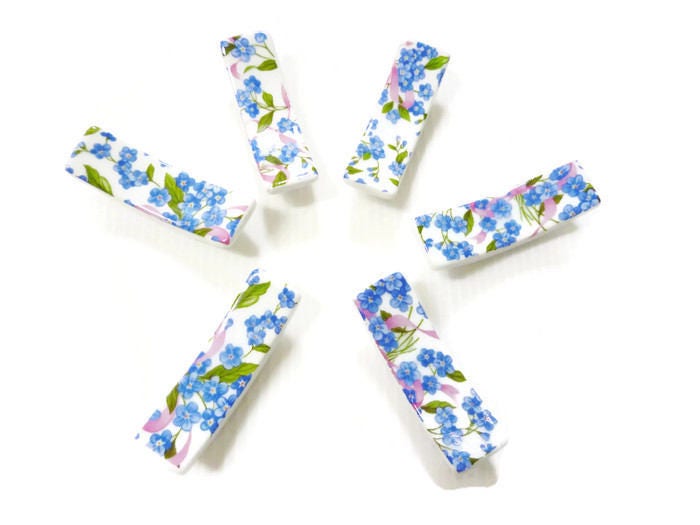 Porte-Couteaux Porcelaine Les Myosotis