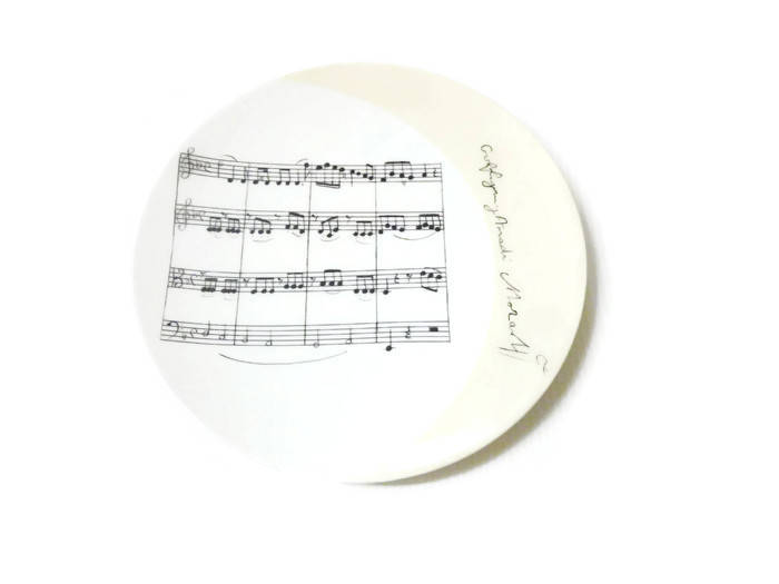 Assiettes Porcelaine Les Musiciens