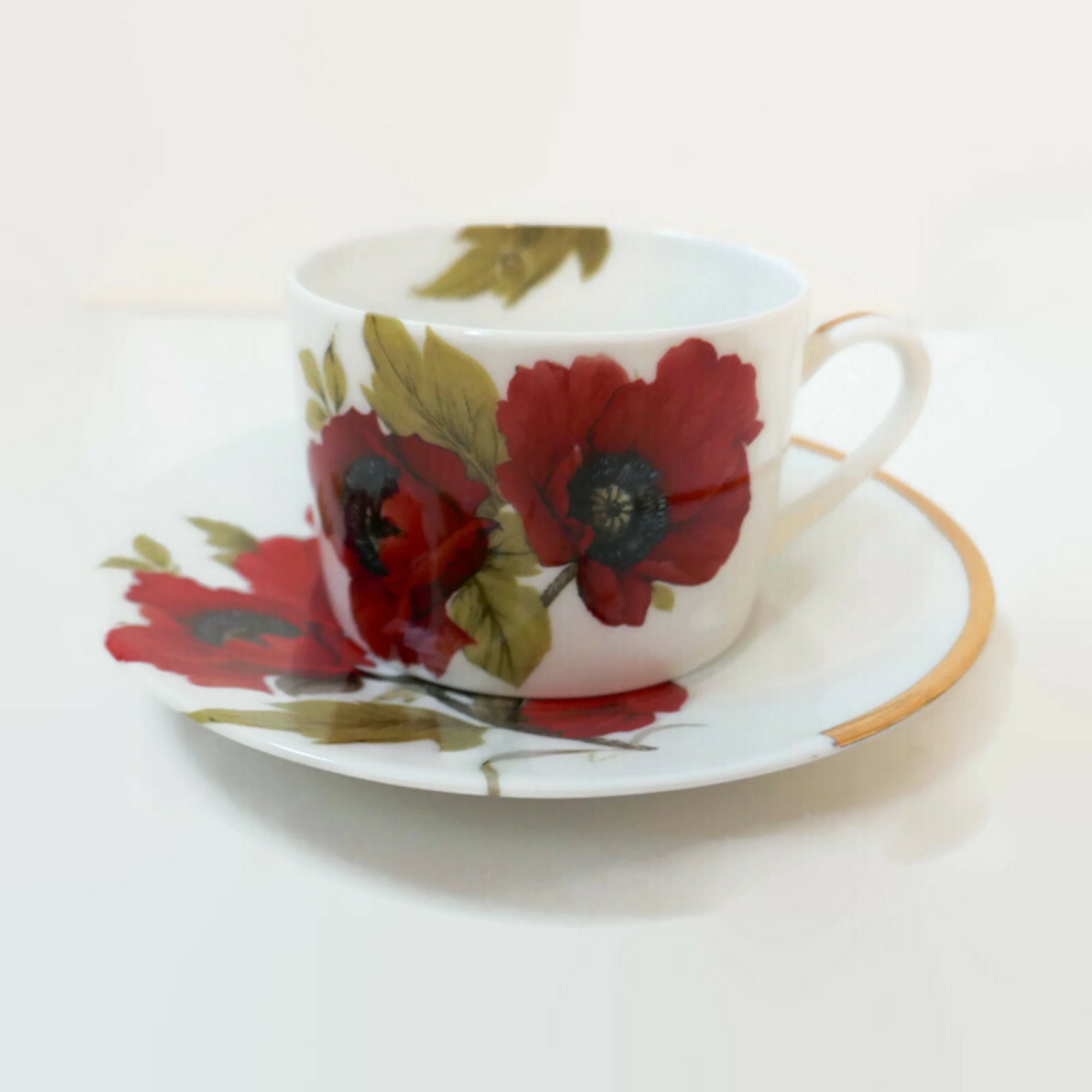 Tasse à Thé Les Coquelicots