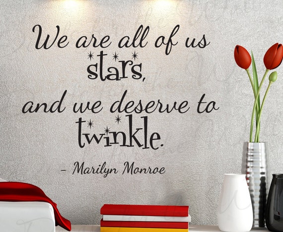 Marilyn Monroe Give a Girl Right Shoes Wall Decal Vinyl Art Sticker Quote B67