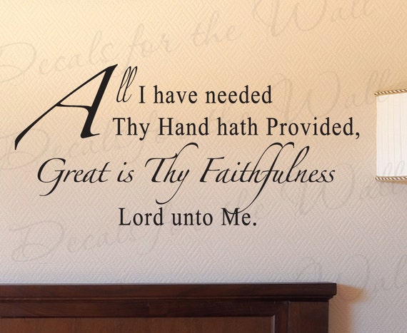 Delight Yourself in the Lord Psalm 37:4 God Wall Decal Vinyl Art Quote Decor R25