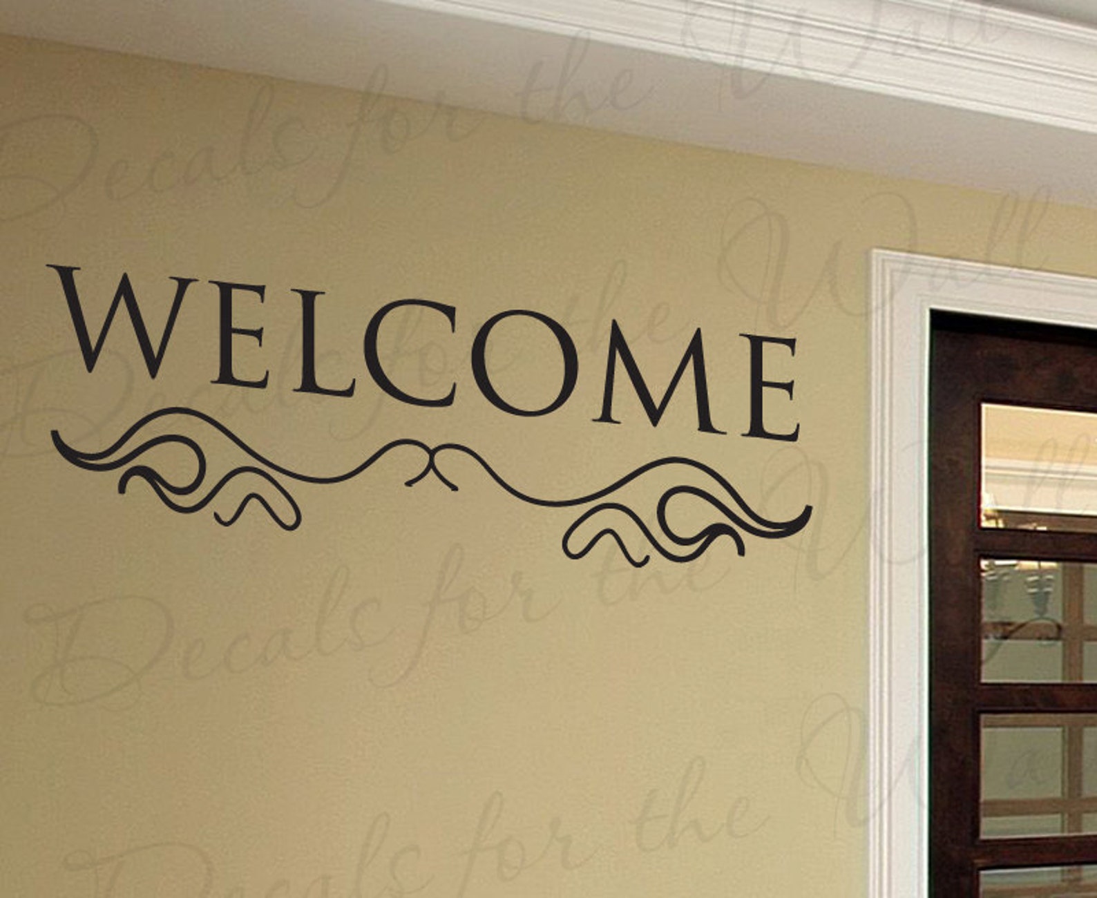 Entryway Entry Home Large Wall Decal Saying Decorative Etsy