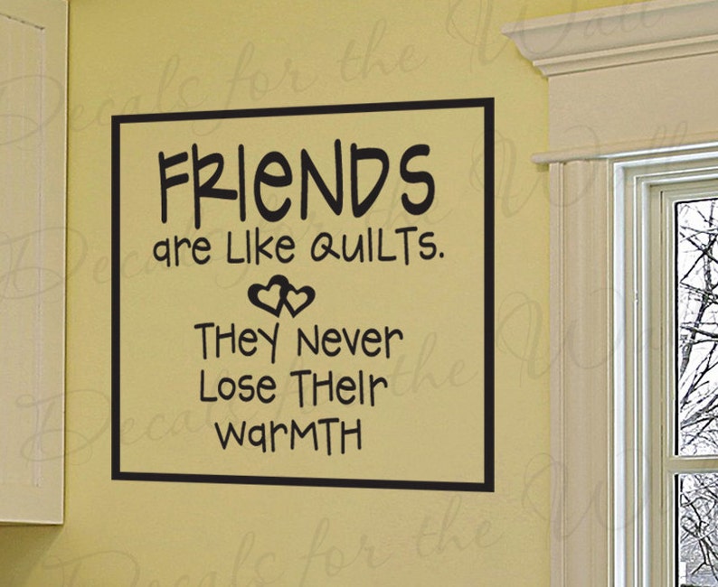 Friend Like Quilt They Never Lose Their Friendship Quilting Etsy