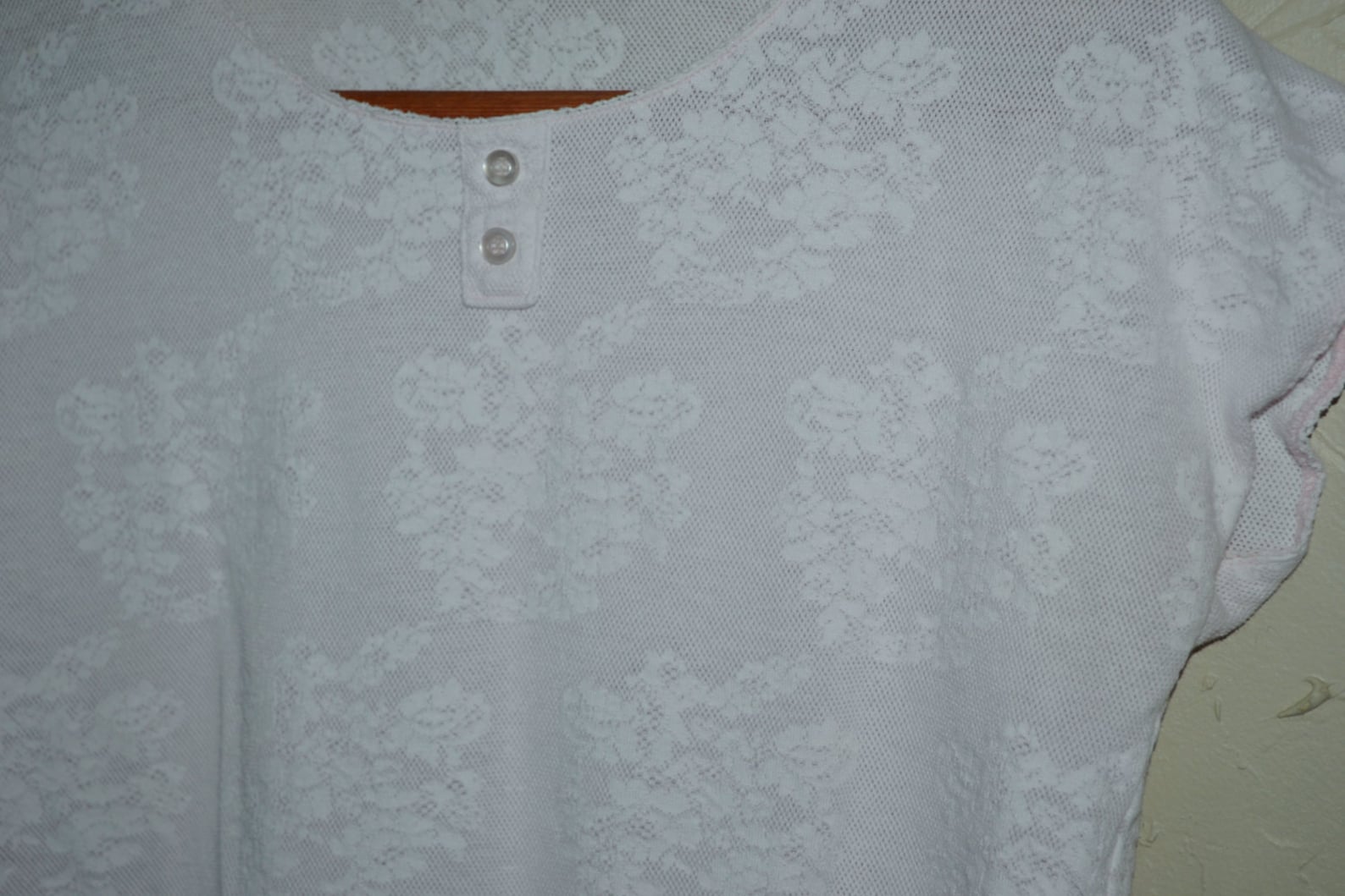 Vintage Sheer Lace Pink Shirt 80's Crop Top Shirt Pink Etsy