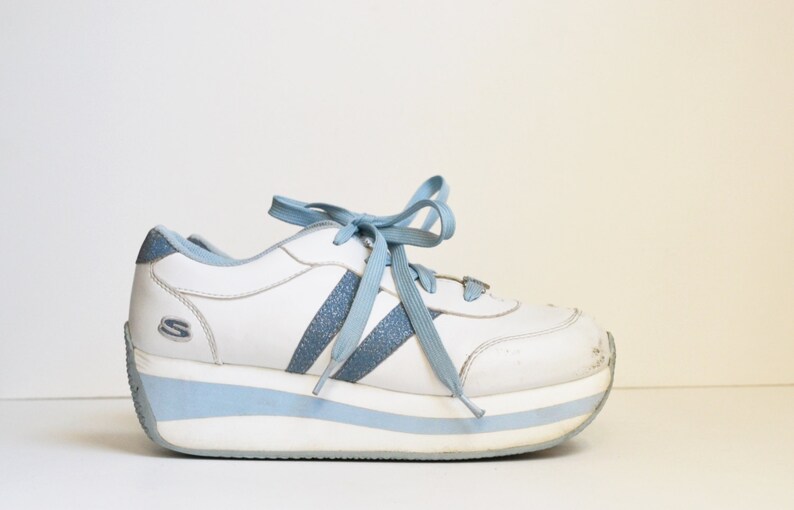 Platform Sneakers Skechers Sneakers Tennis Shoes Platform | Etsy