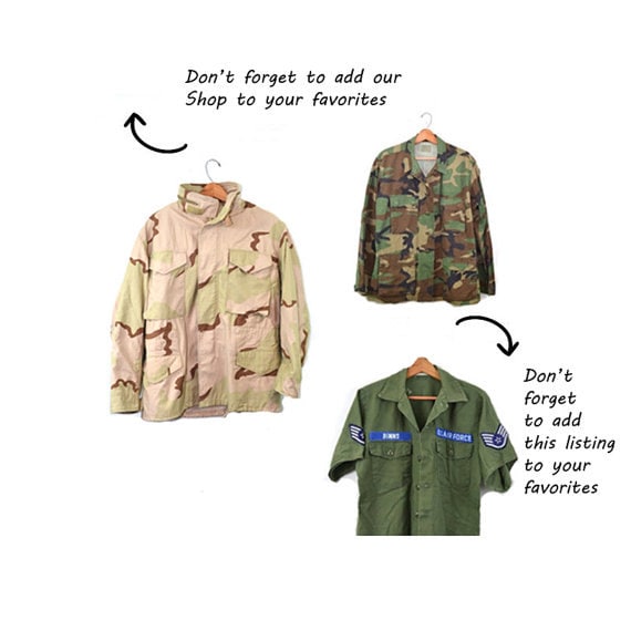 Vintage Army Jacket  Green Army Jacket Liner Wool… - image 9